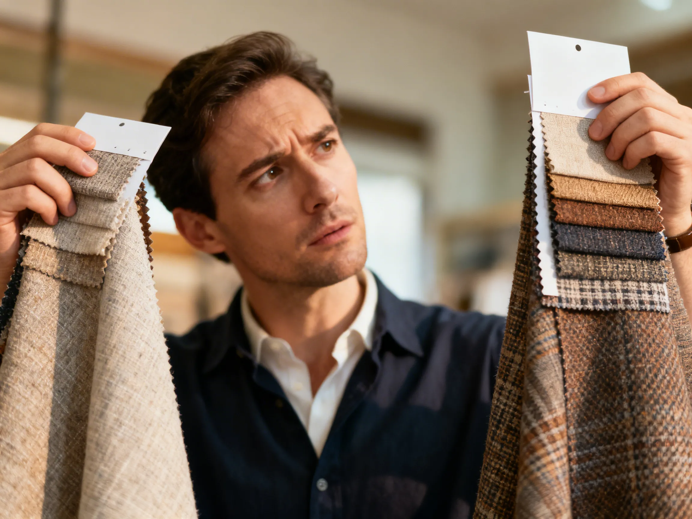 garnitur na miarę jaka tkanina