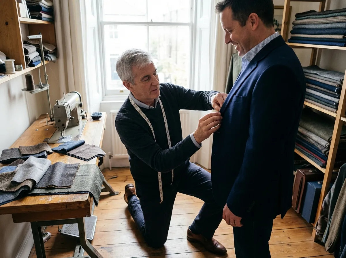 marynarka męska na miarę do pracy